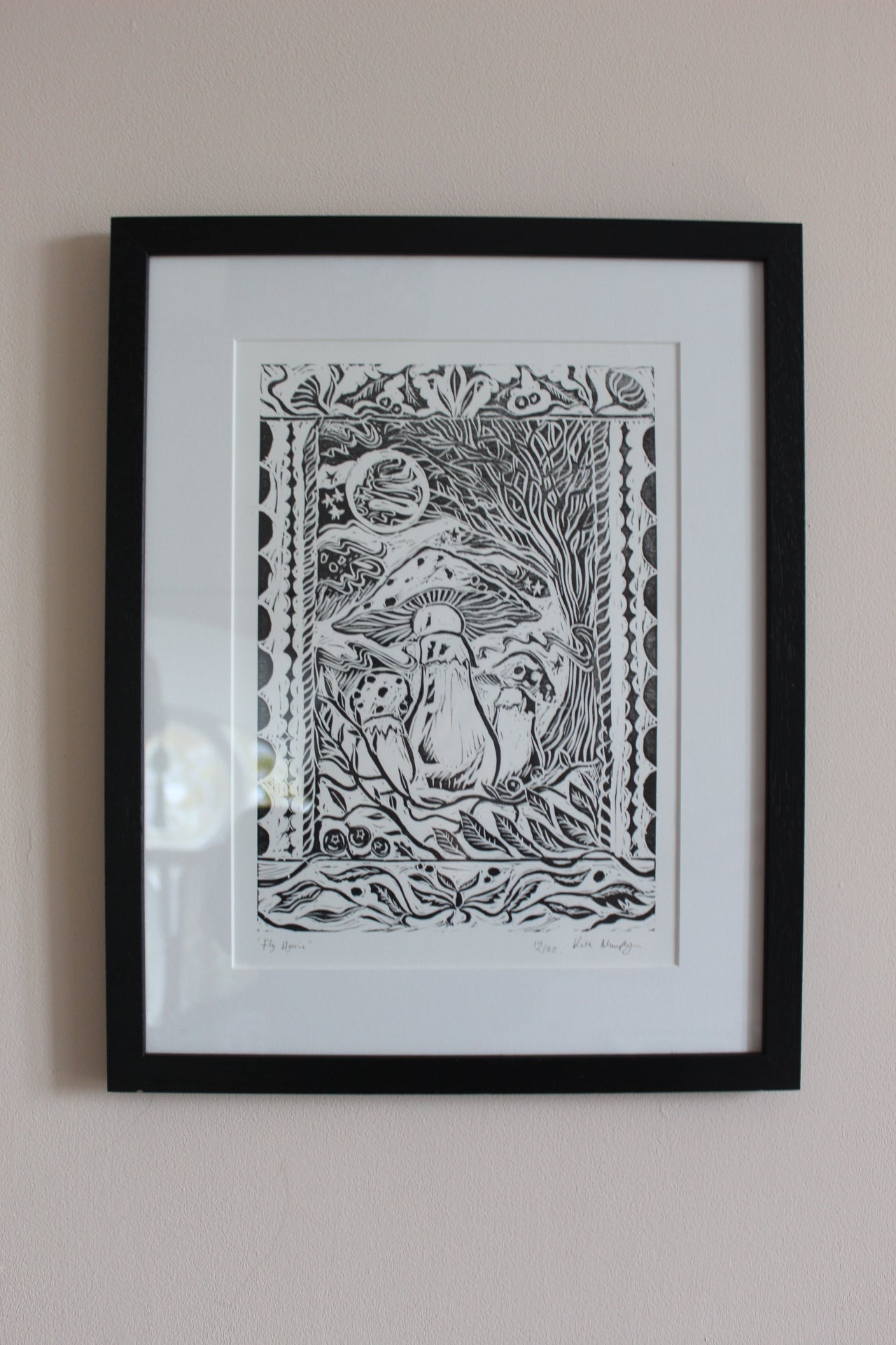 'Fly Agaric' Framed Limited edition prints