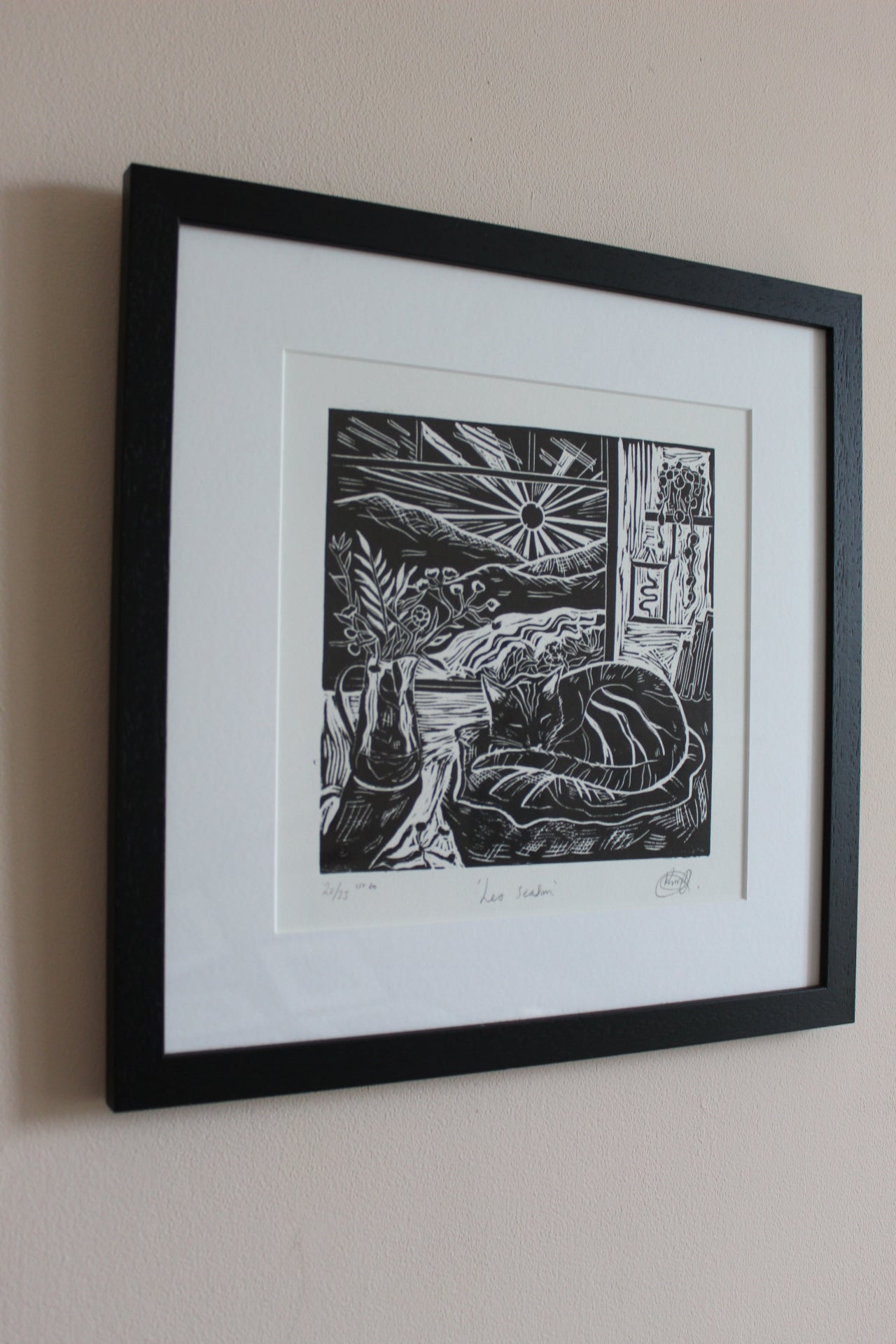 'Leo Season' Framed limited edition print