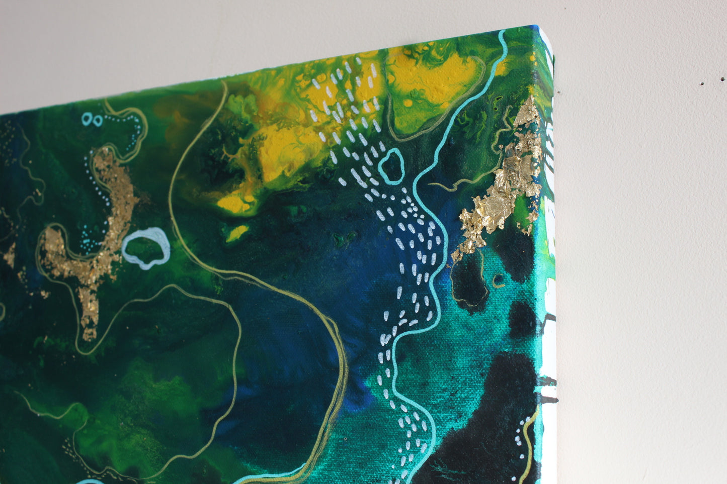 'Following' Original painting on canvas, 91x61cm