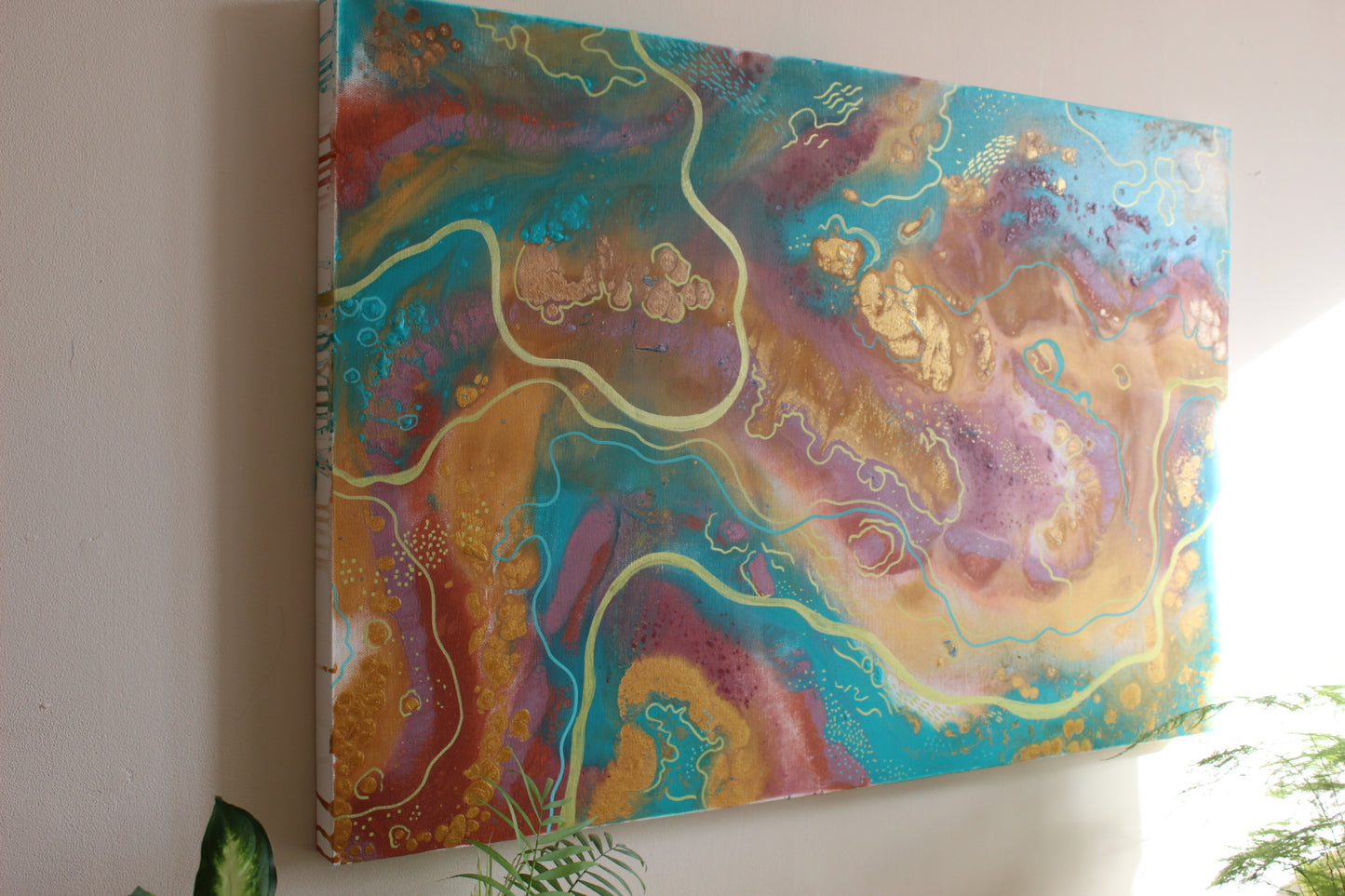 'Joy' Original painting on canvas, 91x61cm