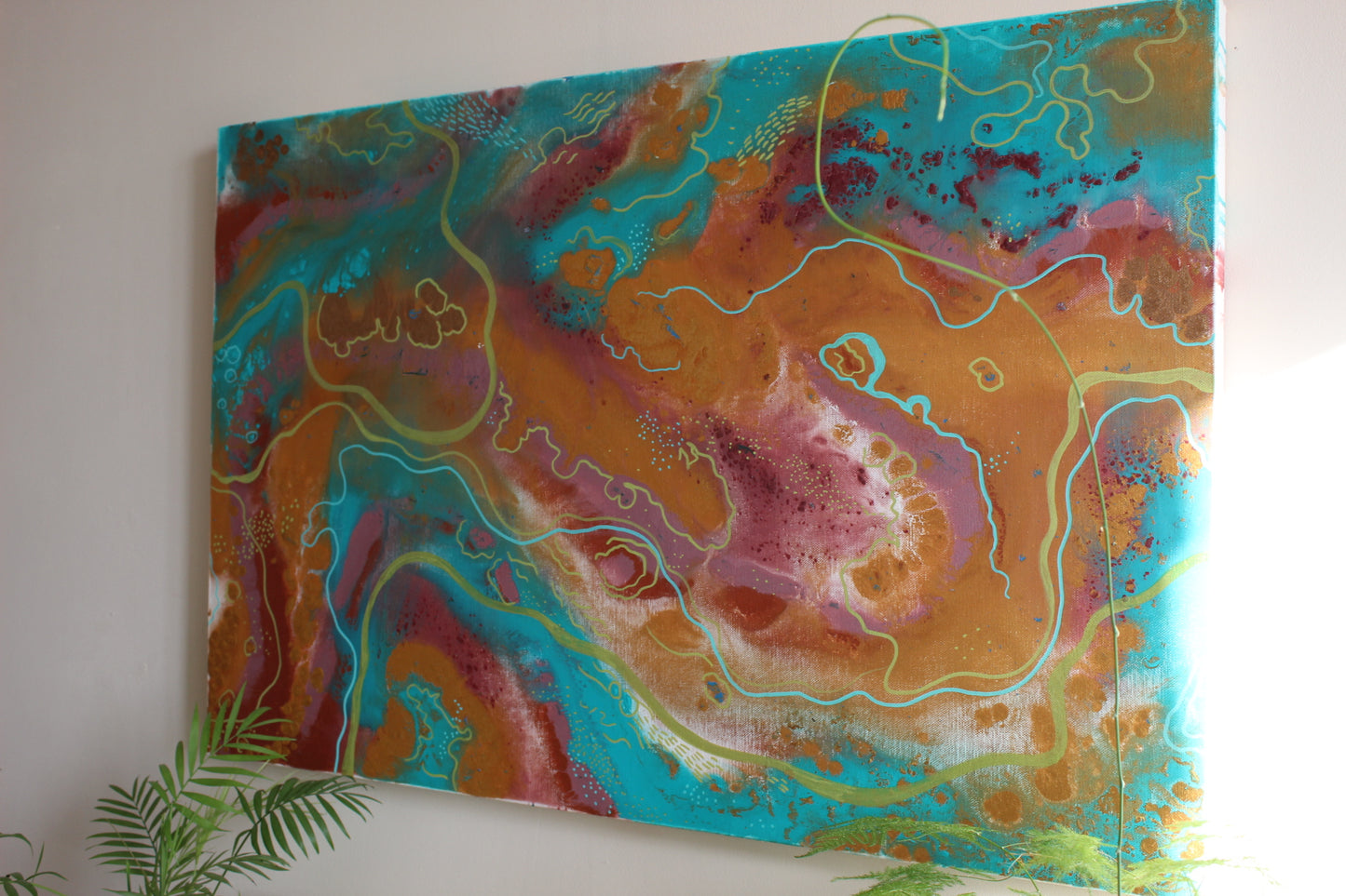 'Joy' Original painting on canvas, 91x61cm