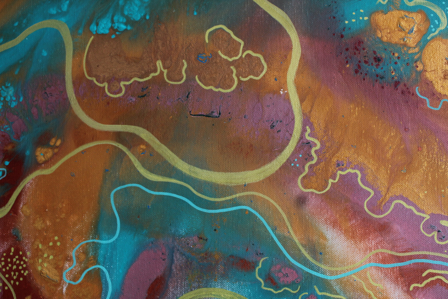 'Joy' Original painting on canvas, 91x61cm