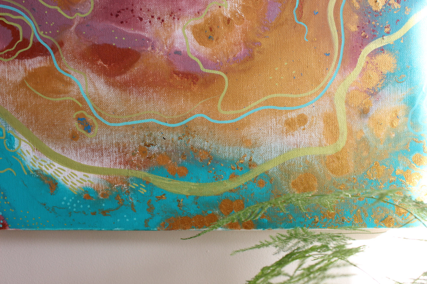 'Joy' Original painting on canvas, 91x61cm