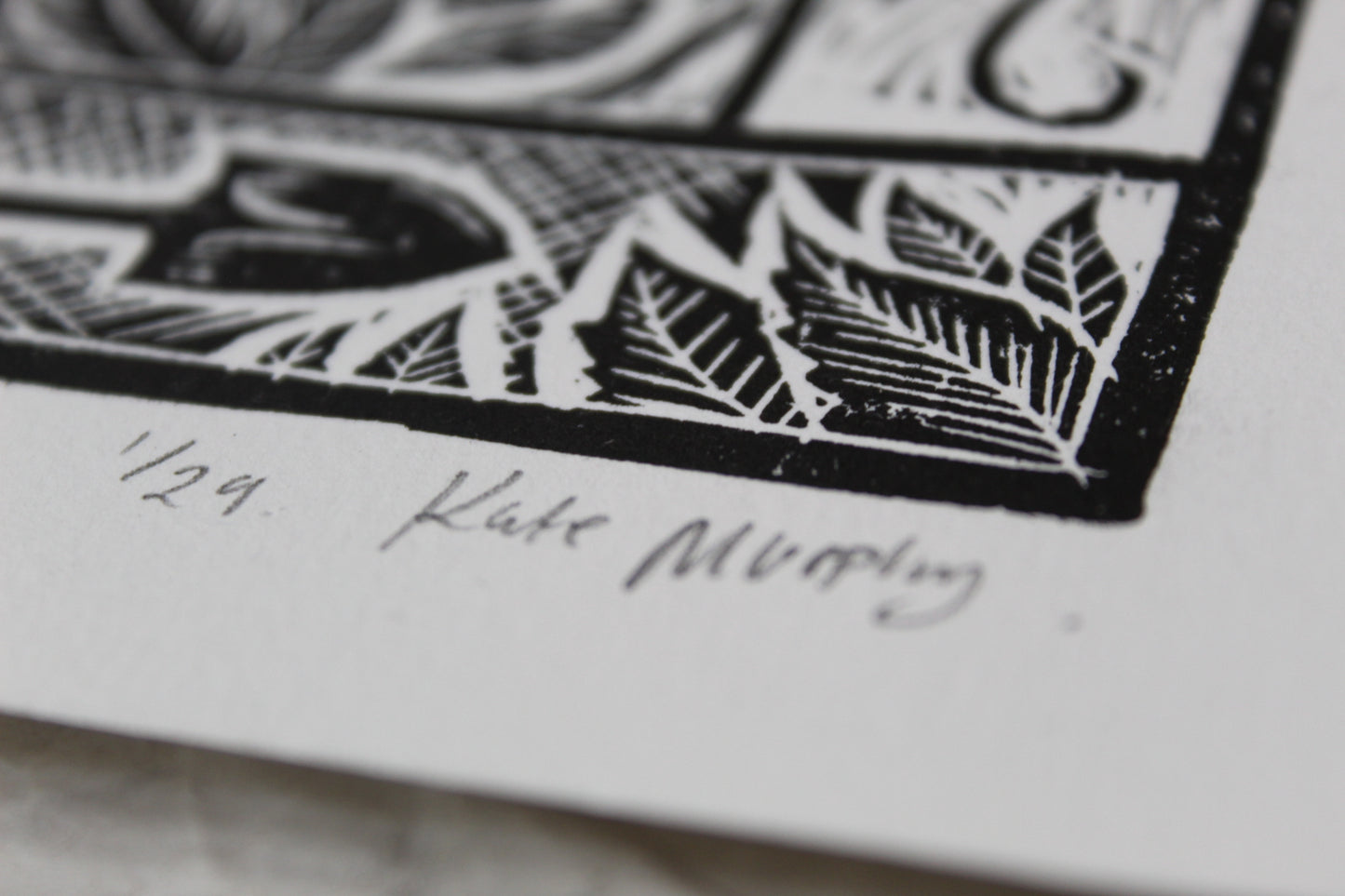 'Scotts Farm' Limited Edition Lino Print 25x18cm