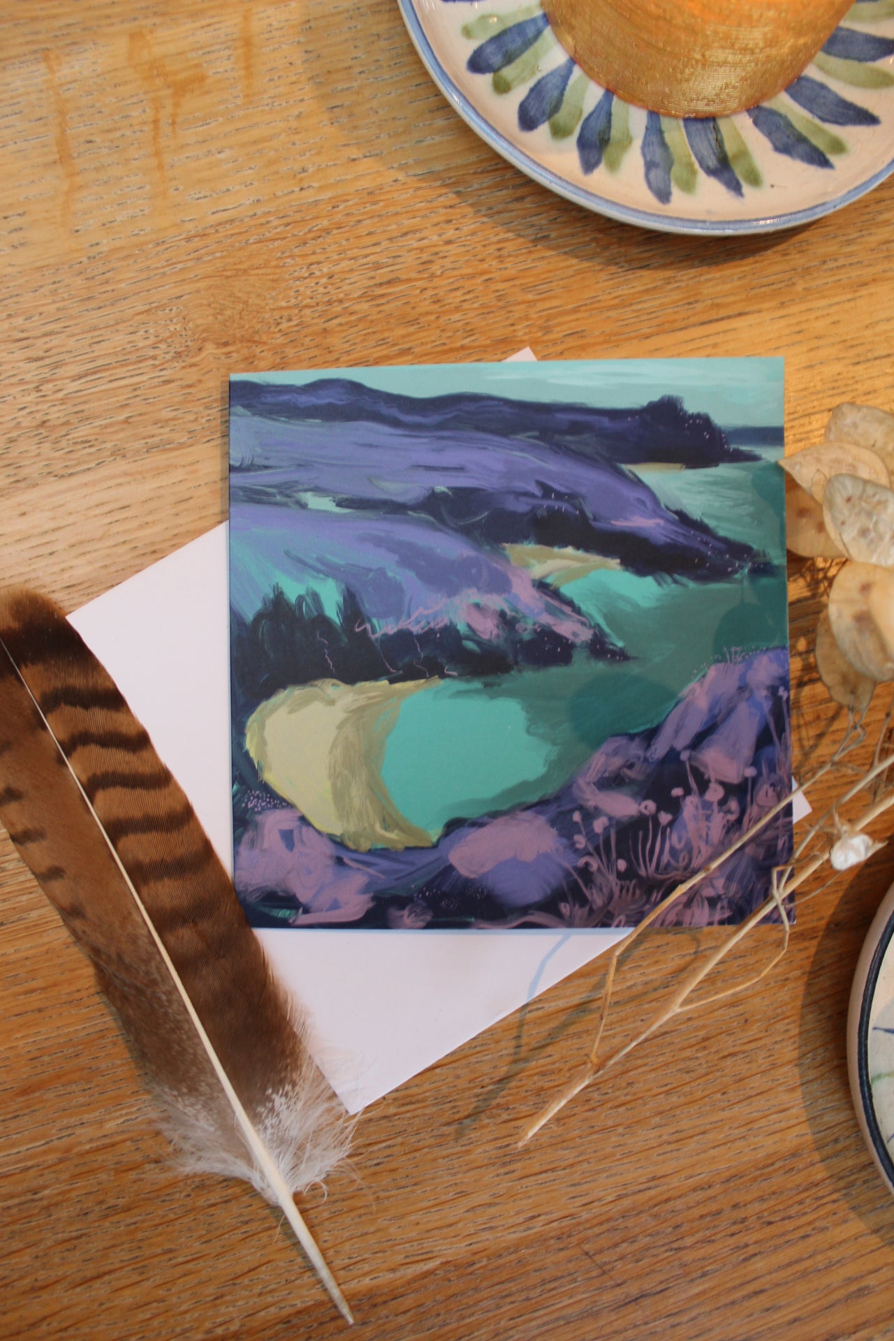 RESTOCK COMING SOON - Pack of 4 West Cornwall greetings Card