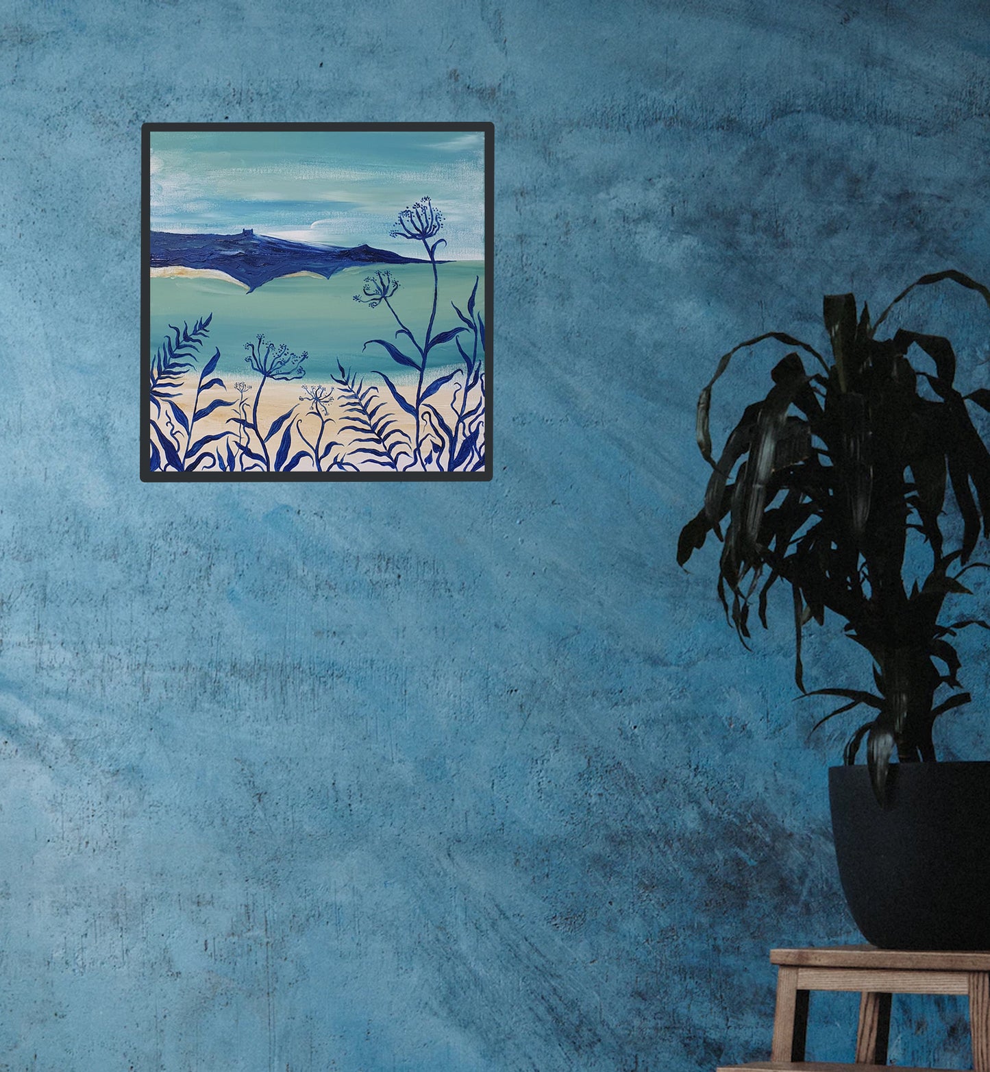 'Spring St Ives' Original painting on canvas